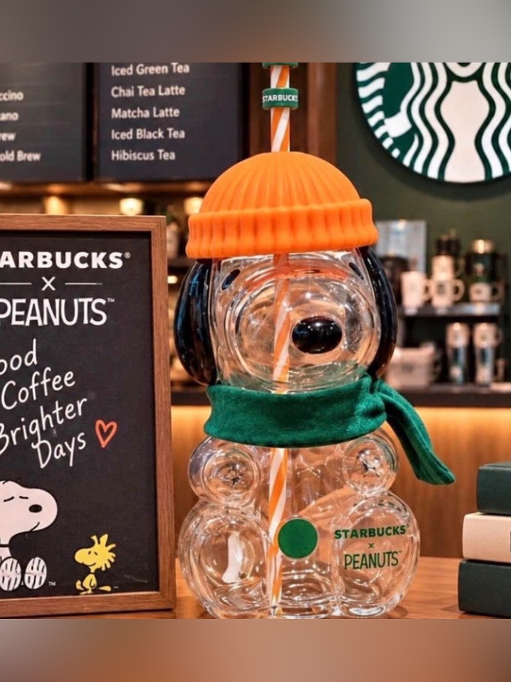 🎃PEANUTS X STARBUCKS Bundle of 4 - Picture 2 of 12